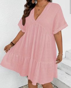 Pink summer dress