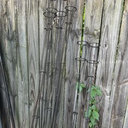 Metal Tiki Torches