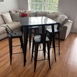 Bar Table With Bar Stools