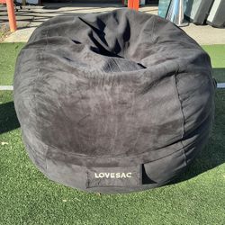 Love Sac Black Beanbag