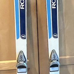 Rossignol Exhibition Downhill Vintage skis 69" w/Bindings
