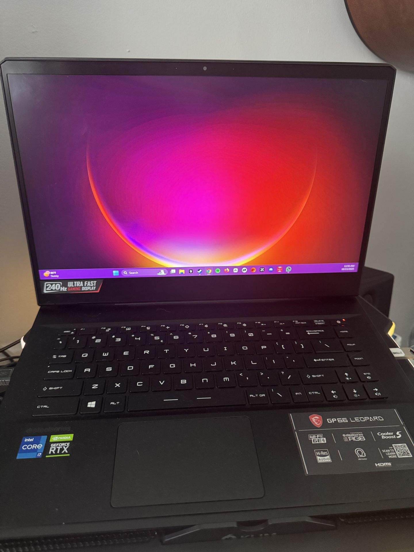 MSI GP66 Gaming Laptop – RTX 3080 / i7 / 2TB SSD