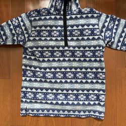 Men’s Winter Snow flake Fleece Medium