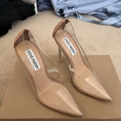 Clear Pointed Heels (Steve Madden) 
