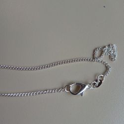 18 Inch Sterling Silver Necklace 