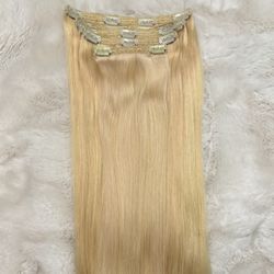 Bellami Hair Extensions 20” 200g Beige Blonde NEW partial set
