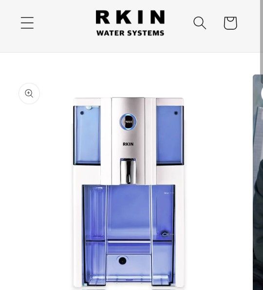 RKIN water purifier, reverse osmosis water filter, zero installation