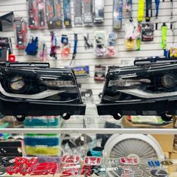 2014-2015 Chevrolet Camaro 6th Gen Style Projector DRL LED Headlights