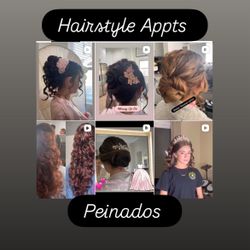 Flat Hairstyling.straightening .Iron 