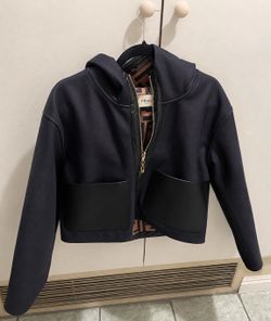 Fendi Cropped Hoodie Jacket – Size Small