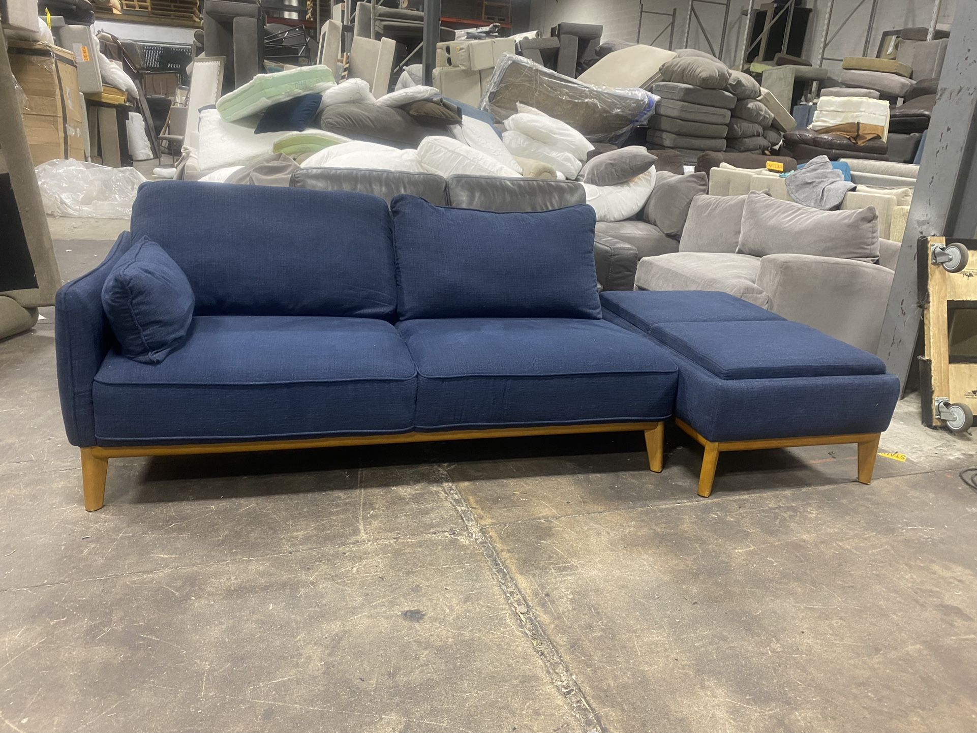 Macys Brand Jollene Sofa With Detachable Ottoman $450