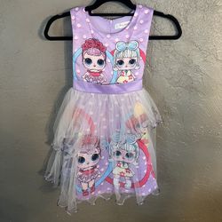 Little Girls LOL Dress Size 7