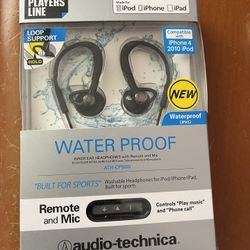 Audio Technica Water Proof Earbuds