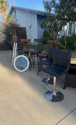 chairs and furniture etc