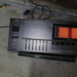 jvc receiver with eq works great