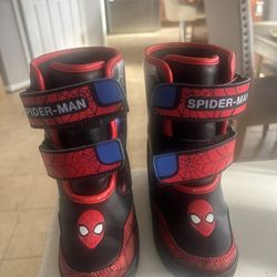 Spiderman Snow Boots