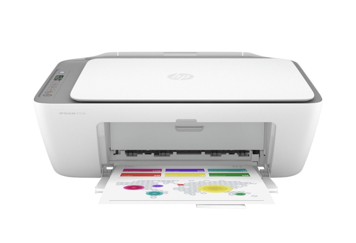 HP DeskJet 2723e All-in-One Wireless Color Inkjet Printer with 9 Months Instant Ink Included with HP+
