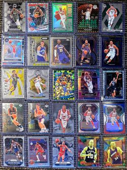 NBA Chrome & Refractor Card Lot- Legends & Stars