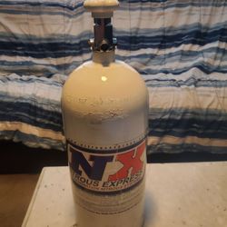 10 lb Nitrous Oxide tank