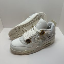 Jordan 4 Metallic Gold Women’s 