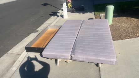 Futon with under bed storage