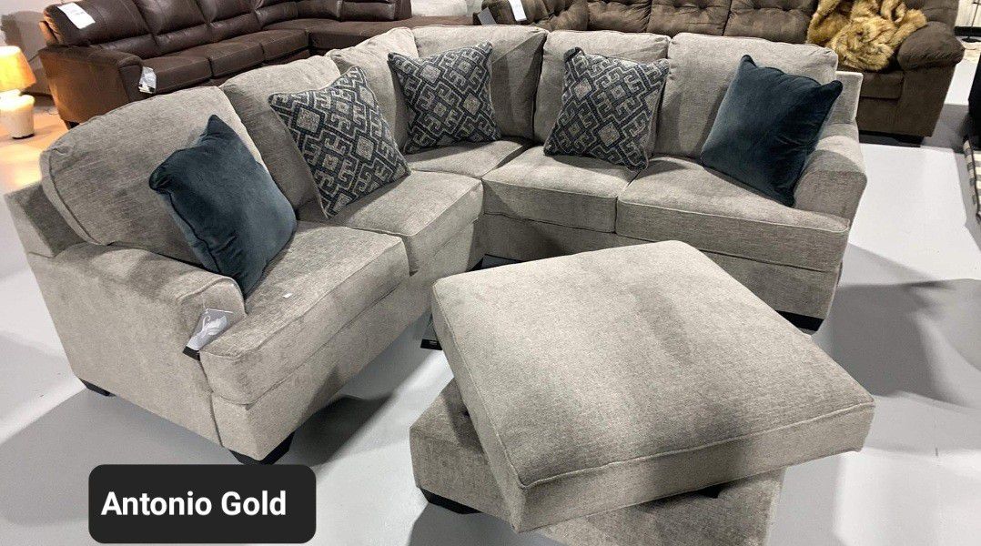 Big Sale 💥 Bovarian 2 Piece Sectional ✅In Stock 🚚Fast Delivery