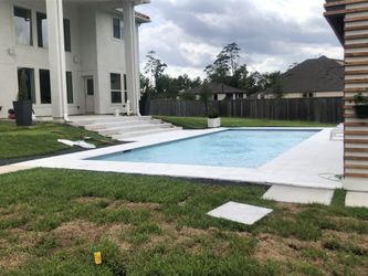 Pool nice and beautiful