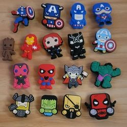 Marvel Croc Charms Jibbitz