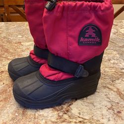Winter Snow Boots Size 2 Girls