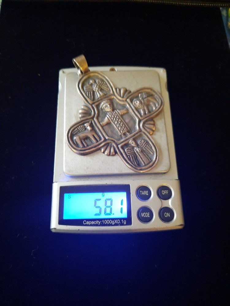 Sterling Silver Cross Charm By James Avery