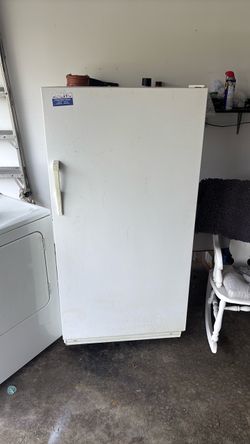 White Upright Freezer