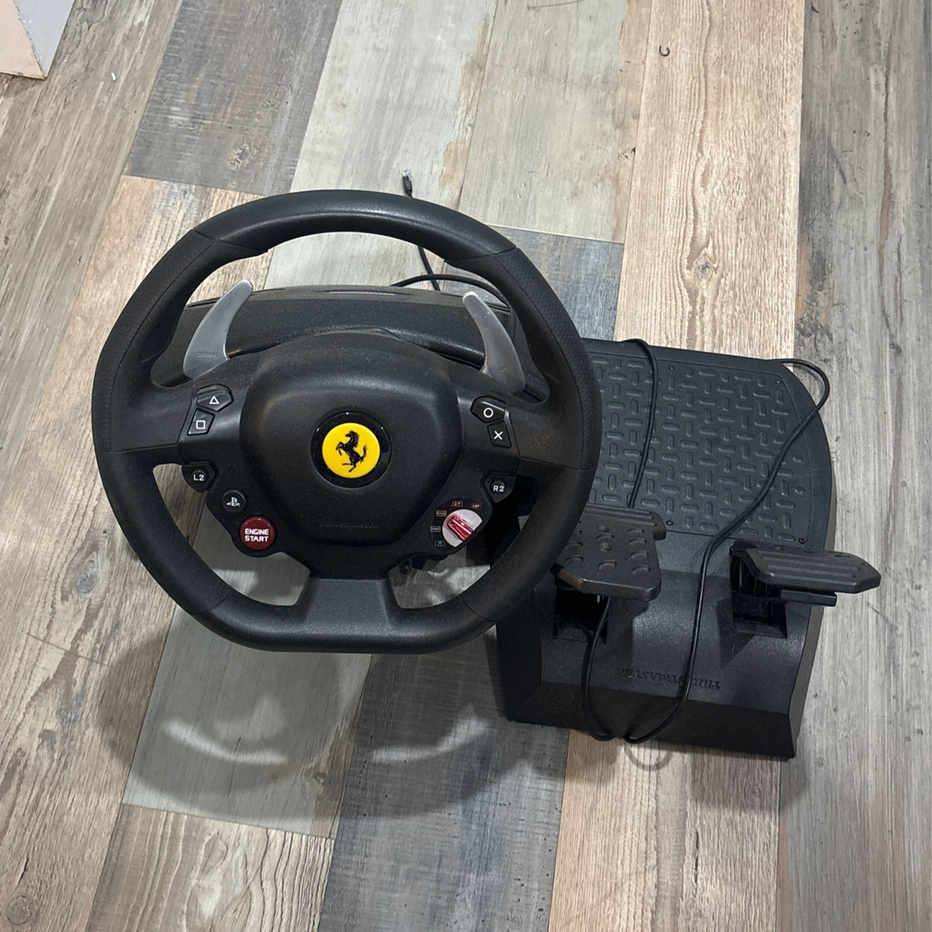 Ferrari Thrustmaster steering wheel