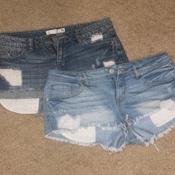 Blue Jean Shorts