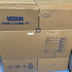 Variety Of Moving Boxes