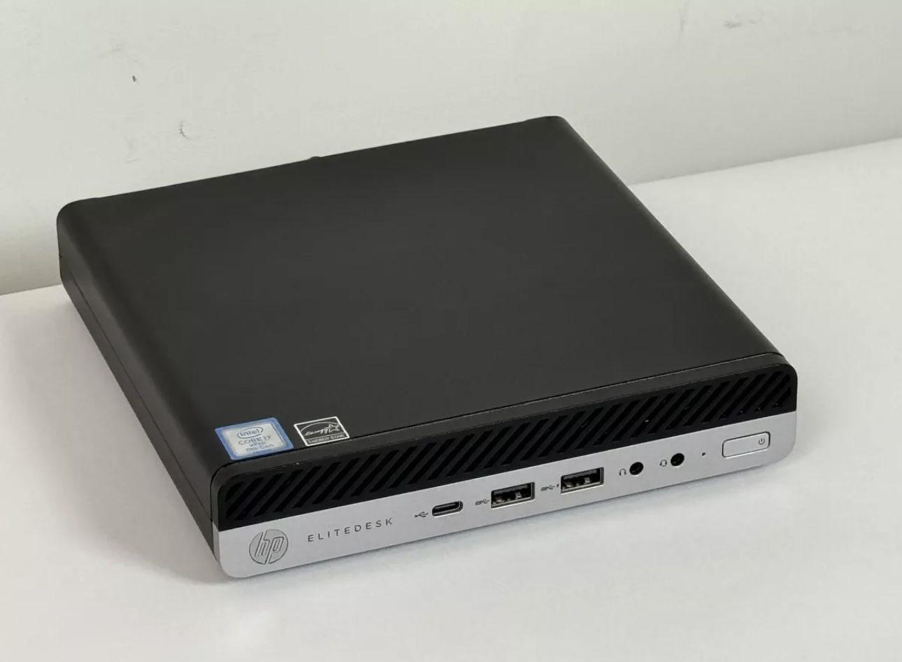 High Speed HP EliteDesk PC Intel Core i7 8700t 16 GB RAM 512 GB SSD Wi Fi & Bluetooth Wireless Windows 11 Professional