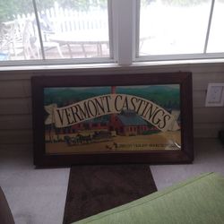 Vermont Casting Hanging Glass Sign