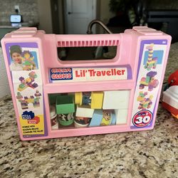 Vintage Mega Blocks Little Traveler 
