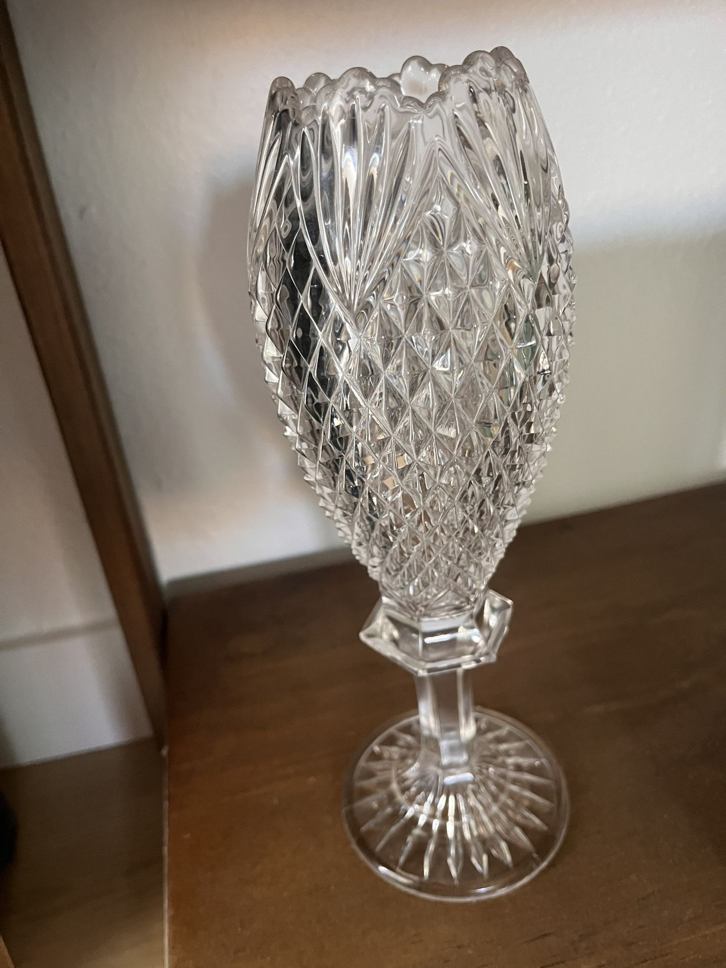 Gorgeous Vintage Crystal Vase