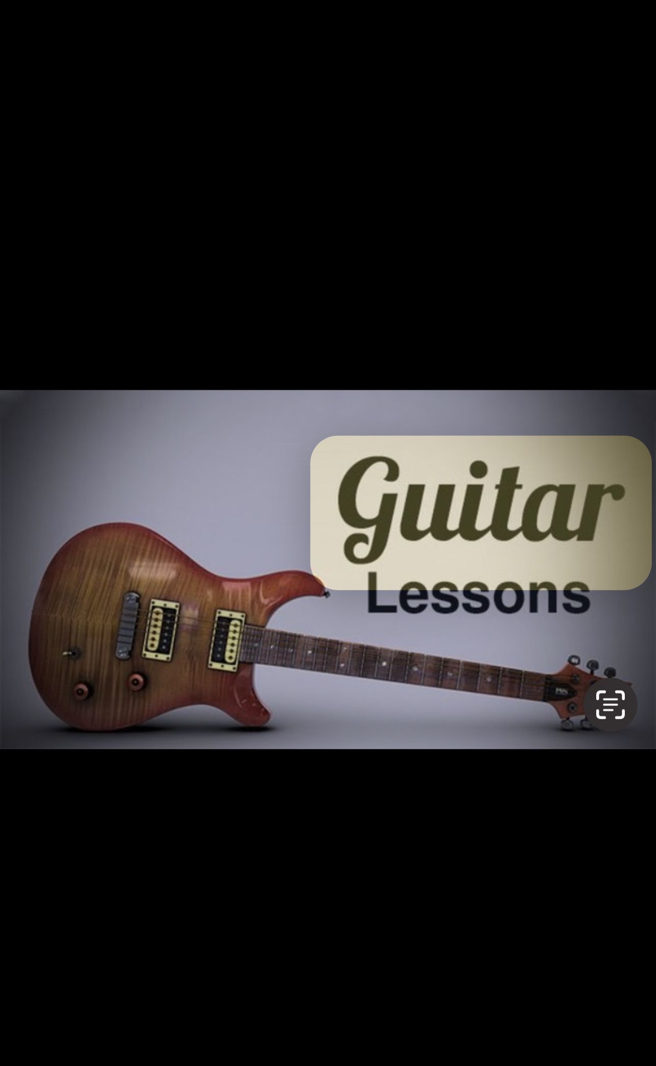 Guitar Classes Online/in person
