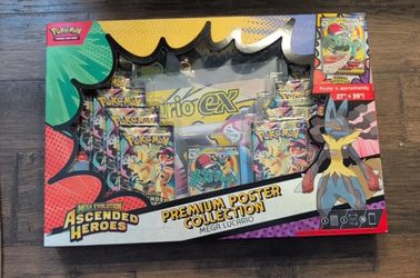 Mega Evolution: Ascended Heroes - Premium Poster Collection (Mega Lucario)