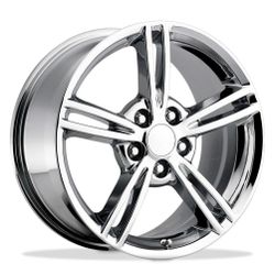 Corvette C6 2008 Split Spoke Style Front 18x8.5 +56 offset