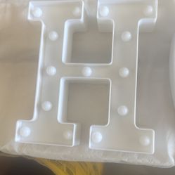Howdy Light Up Letters