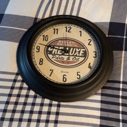 Harley Davidson Clock