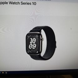 Apple Watch Series 10 46mm GPS And Cellular Natural Titanium