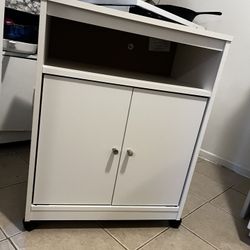 White Cabinet , Brand New