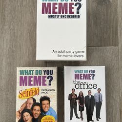 What Do You Meme Game The Office Seinfeld Edition Brand NEW