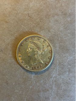 1897 gold $10 eagle