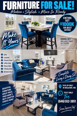 Living & dining room set