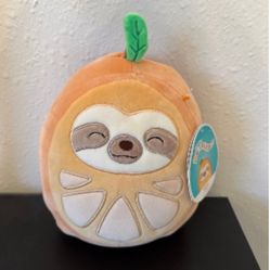 Simon The Orange Sloth Squishmallow 