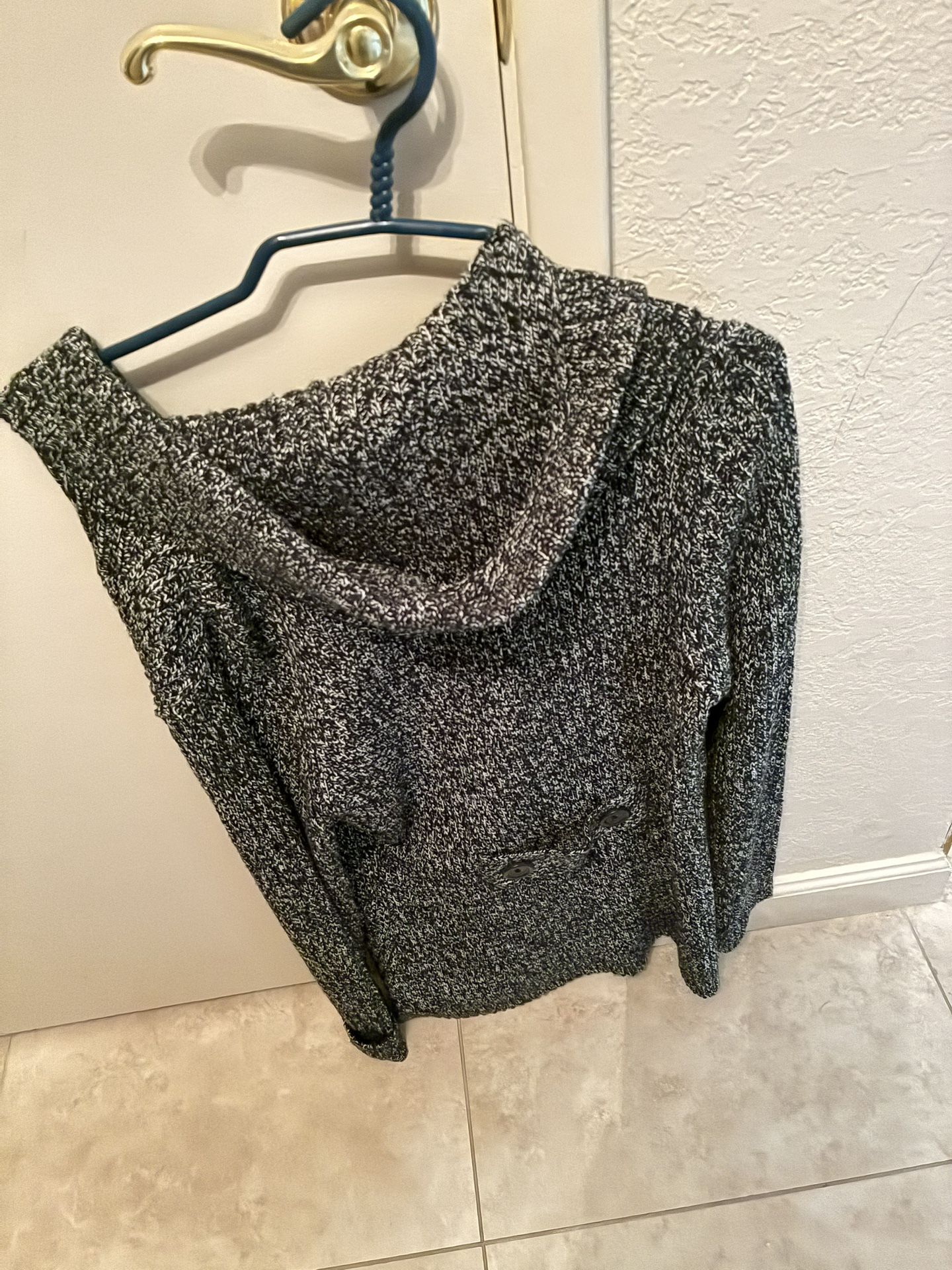 Ladies Tweed Sweater Jacket